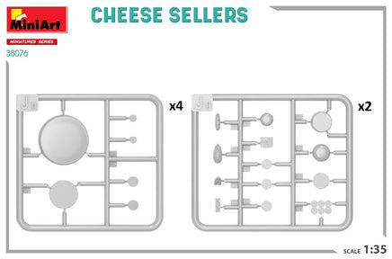 1/35 Mini Art - Cheese Sellers - 38076 - MPM Hobbies