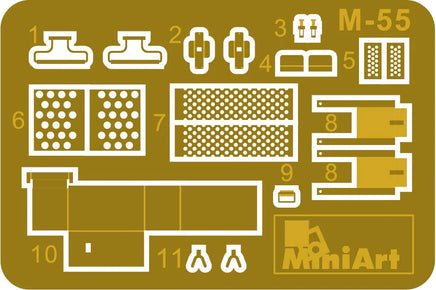 1/35 Mini Art - U.S. Machine Gun Set - 37047 - MPM Hobbies