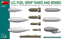 1/48 Mini Art - U.S. Fuel Drop Tanks And Bombs - 49015 - MPM Hobbies