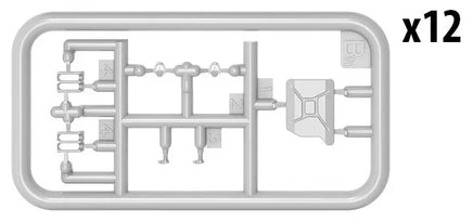 1/35 Mini Art - German Jerry Cans Set WWII - 35588 - MPM Hobbies