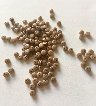 Model Shipways - 9/64" (3.5mm) Walnut Deadeye 150 pcs - 339BW - MPM Hobbies