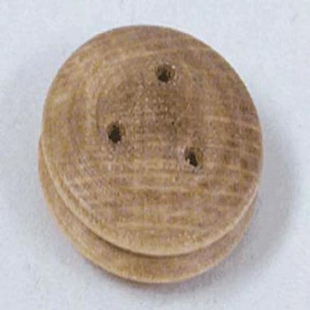 Model Shipways - 18mm Walnut Deadeye 40 pcs - 2311 - MPM Hobbies