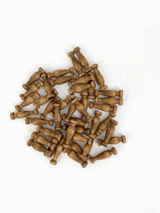 Model Shipways - 5/16" (8mm) Walnut Stanchion 40 pcs - 351 - MPM Hobbies