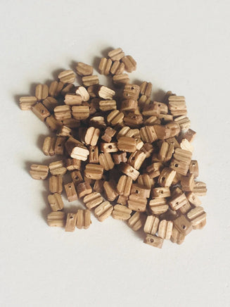 Model Shipways - 1/8" (3mm) Walnut Single Sheave Block 150 pcs - 302BW - MPM Hobbies