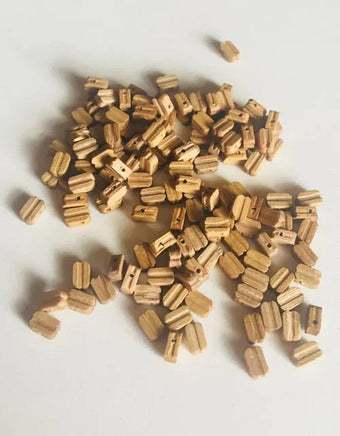 Model Shipways - 3/16" (5mm) Walnut Single Sheave Block 150 pcs - 304BW - MPM Hobbies