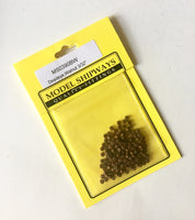 Model Shipways - 3/32" (2.5mm) Walnut Deadeyes 150 pcs - 390BW - MPM Hobbies