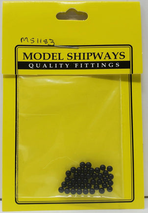 Model Shipways - 3mm Cannonball 40 pcs - 1183 - MPM Hobbies