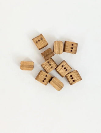 Model Shipways - 3/16" (5mm) Walnut Triple Sheave Block 20 pcs - 346 - MPM Hobbies