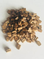 Model Shipways - 1/4" (7mm) Walnut Single Sheave Block 150 pcs - 305BW - MPM Hobbies