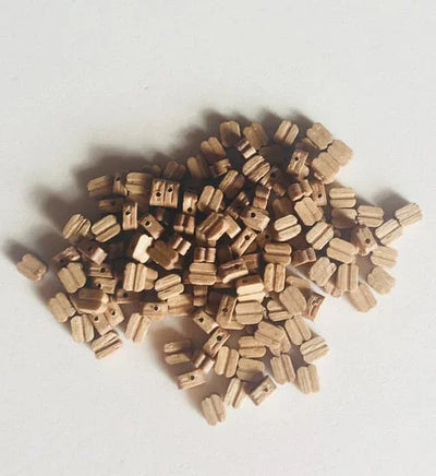 Model Shipways - 5/32" (4mm) Walnut Single Sheave Block 150 pcs - 303BW - MPM Hobbies