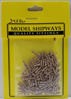 Model Shipways - 3/8" (10mm) Walnut Belaying Pin 150 pcs - 393BW - MPM Hobbies