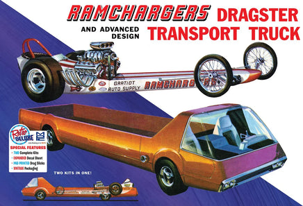 1/25 MPC Ramchargers Dragster & Transporter Truck 970 - MPM Hobbies