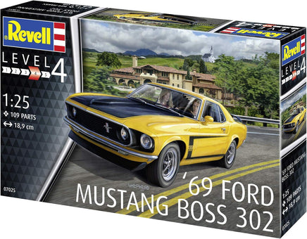 1/25 Revell Germany 69 Ford Mustang Boss 302 07025