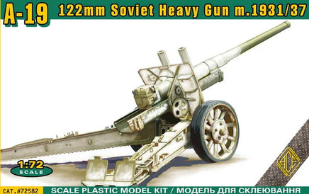 1/72 ACE Model A-19 Soviet WWII 122mm Heavy Gun 72582