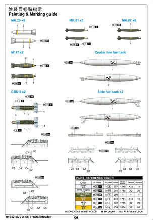 1/72 Trumpeter A-6E Tram Intruder 01642