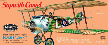 Guillows Kits Sopwith Camel 801