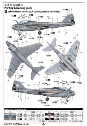 1/72 Trumpeter A-6E Tram Intruder 01642