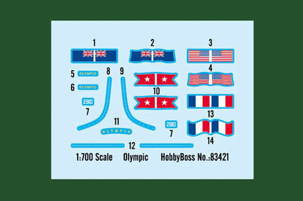 1/700 Hobby Boss RMS Olympic 83421 - MPM Hobbies