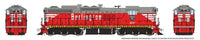 HO Rapido EMD SD9 (DC/Silent): Burlington (C&S): #837 - 50224
