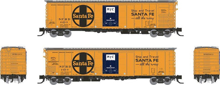 N Rapido Santa Fe RR-60 Mechanical Reefer: Santa Fe All The Way Slogan: Single Car 561008A
