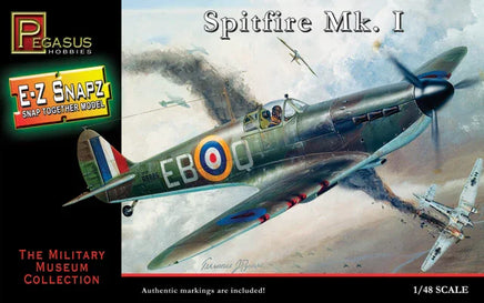 1/48 Pegasus Spitfire Mk.1 – E-Z Snapz 8410