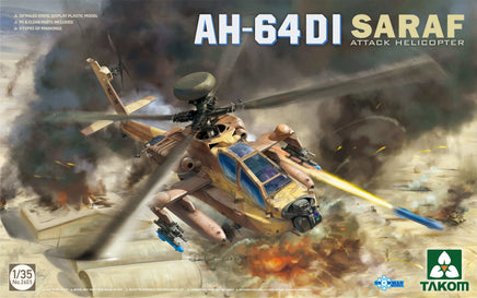 1/35 Takom AH-64DI Saraf Attack Helicopter 2605