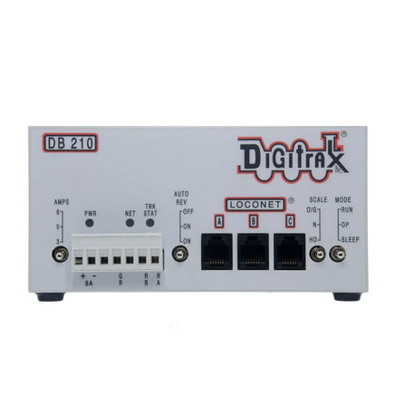 Digitrax DB210 Single 3/5/8 Amp Autoreversing DCC Booster 3008