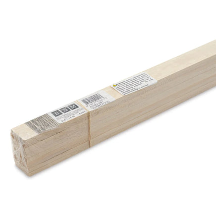 Bud Nosen Basswood Stick 3/16" x 1" x 24" (10/pkg) 3361