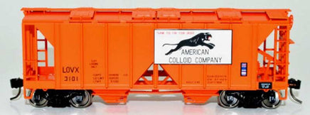 HO Bowser H34 Covered Hopper American Colloid Company Road #3101 - 43241