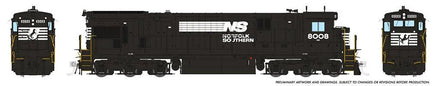 HO Rapido C30-7 (DC/DCC/Sound): Norfolk Southern: #8014 - 042526 - MPM Hobbies