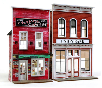 O Banta Modelworks Chillery's Cafe Front 6150 - MPM Hobbies