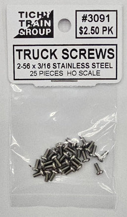 HO Tichy Train Truck Screws 3091