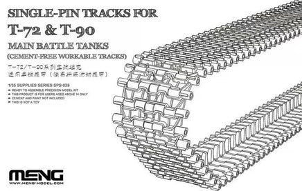 1/35 Meng Single Pin Tracks for T-72 & T-90 Main Battle Tanks SPS029