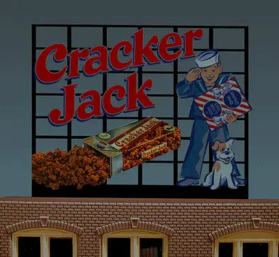 O/HO Miller Engineering Large Cracker Jack Billboard 88-0101 - MPM Hobbies