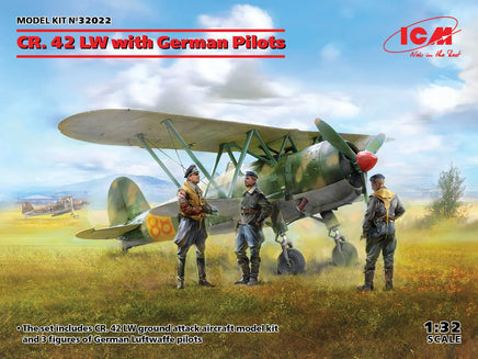1/32 ICM Fiat CR.42 LW with German Pilots 32022