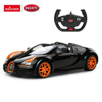 1/14 Rastar Exotic R/C Bugatti Grand Sport Vitesse - Black 70400B