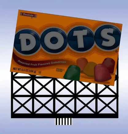 O/HO Miller Engineering Large Dotts Billboard 88-7001 - MPM Hobbies