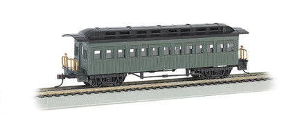 HO Bachmann Coach (1860-1880 Era) - Painted Unlettered Green 13405