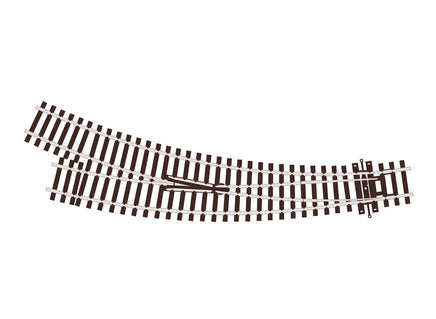 HO Peco SL-U76 Curved Turnout Small Radius Right Hand 37843 - MPM Hobbies