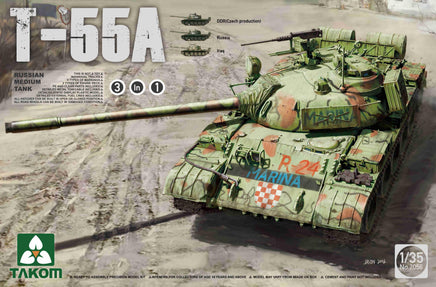 1/35 Takom Russian Medium Tank T-55A 2056