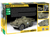 1/35 Zvezda Soviet Armored Reconnaissance Vehicle BDRM-2 3638