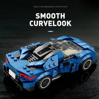 Reobrix Koenigsegg Agera Blue (298 pcs) 805