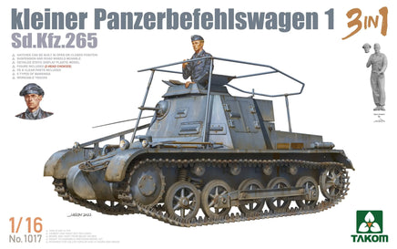 1/16 Takom Sd.Kfz.265 Kleiner Panzerbefehlswagen 1 1017