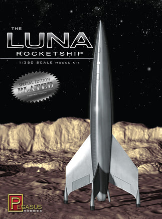 1/350 Pegasus Luna Rocketship – Silver Plated 9310