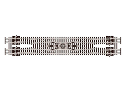 N Scale Peco SL-E383F Scissors Crossing Medium Radius 6900 - MPM Hobbies