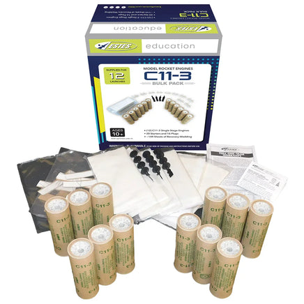 Estes Rockets C11-3 Engine Bulk Pack 1726 - MPM Hobbies