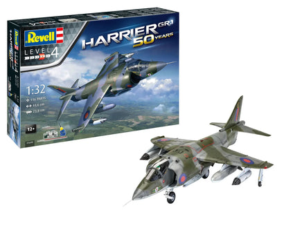 1/32 Revell Germany Geschenkset Harrier GR.1 50 Years 05690
