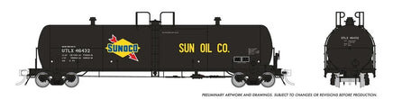 HO Rapido Procor 20k Gal Tank Car: Sunoco (UTLX): Single Car - 135019A - MPM Hobbies