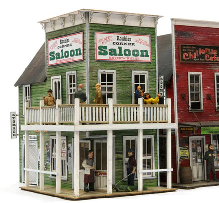 HO Banta Modelworks Roubies Corner Saloon 2111 - MPM Hobbies