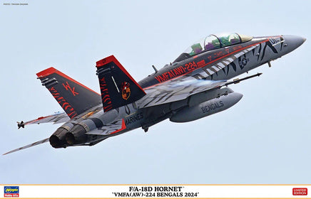 1/48 Hasegawa F/A-18D Hornet "VMFA(AW)-224 Bengals 2024" 07545 - MPM Hobbies